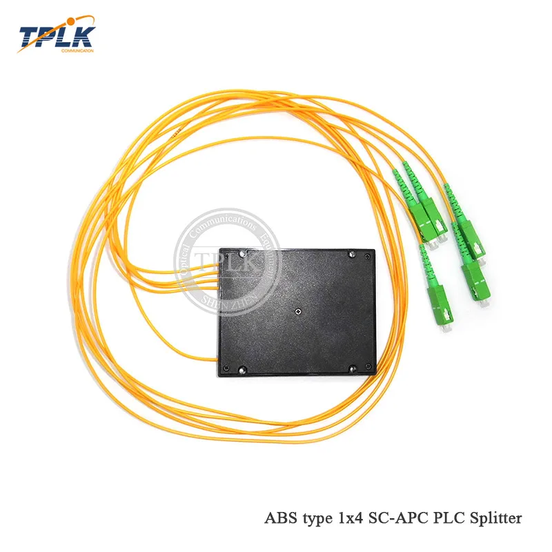 ABS SC APC 1x4 PLC сплиттер 1 м 2 0 мм одномодовый FBT оптический парный FTTH box