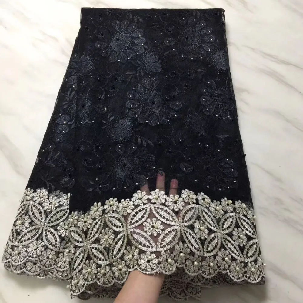 Hot Sale African Lace Fabric With Stones Black Fashion French Lace Fabric Nigerian Fabric Bridal High Quality For Ankara Women
Hot Sale African Lace Fabric With Stones Black Fashion French Lace Fabric Nigerian Fabric Bridal High Quality For Ankara Women