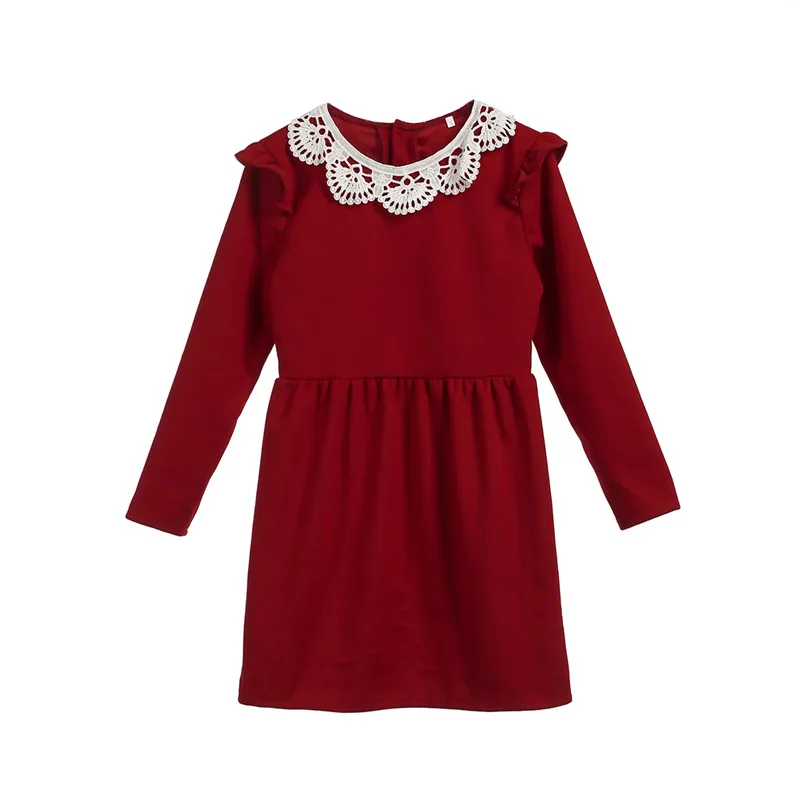 Mother daughter lovely party dress Fashion family match princess long sleeve Lace peter pan collar ruffles 2019 Newest Vestidos
Mother daughter lovely party dress Fashion family match princess long sleeve Lace peter pan collar ruffles 2019 Newest Vestidos