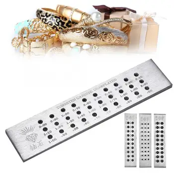 Pro Semicircle Holes Jewelry Wire Drawing Board Metal Drawplate hard and durable Jewelry Making Tools Accessory for Jewelers
Pro Semicircle Holes Jewelry Wire Drawing Board Metal Drawplate hard and durable Jewelry Making Tools Accessory for Jewelers