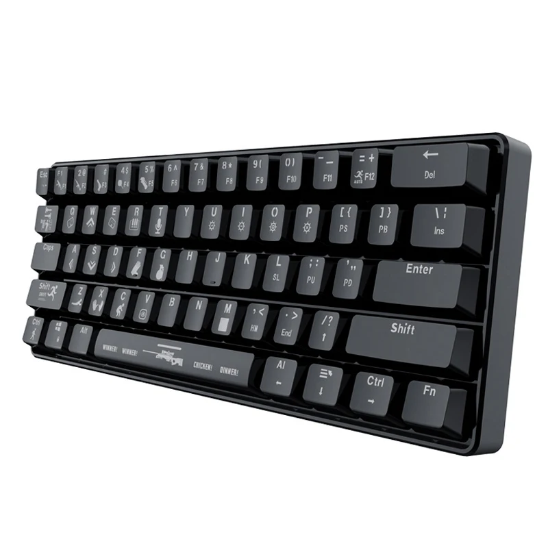 Maibenben 61Keys 60% Outemu Blue Switch Mechanical Gaming Keyboard ICE Blue Backlit Type-c Keyboard for PUBG Game For Laptop
Maibenben 61Keys 60% Outemu Blue Switch Mechanical Gaming Keyboard ICE Blue Backlit Type-c Keyboard for PUBG Game For Laptop