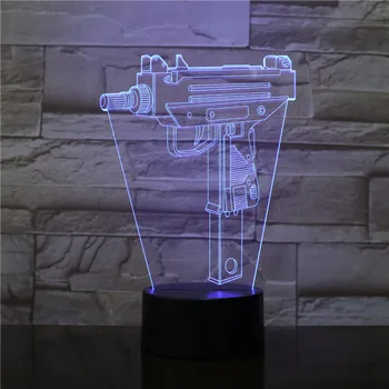 Infantry Night Light LED 3D Illusion USB Touch Sensor RGB Child Kids Gift FPS Game Weapon Gun M4A1 AK 47 Table Lamp desk 2468
Infantry Night Light LED 3D Illusion USB Touch Sensor RGB Child Kids Gift FPS Game Weapon Gun M4A1 AK 47 Table Lamp desk 2468