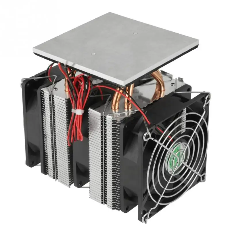 12V 120W Electronic Semiconductor DIY Refrigerator Cooler Cooling System Kit Peltier Air Cooling Dehumidification Equipment
12V 120W Electronic Semiconductor DIY Refrigerator Cooler Cooling System Kit Peltier Air Cooling Dehumidification Equipment