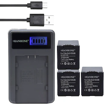 3PCS 3100mAh CGA-DU21 CGA-DU06 CGR-DU06 CGADU21 Battery+LCD Charger For Panasonic NV-GS330 GS408 GS500 GS400 MX500 GS508 PVGS90
3PCS 3100mAh CGA-DU21 CGA-DU06 CGR-DU06 CGADU21 Battery+LCD Charger For Panasonic NV-GS330 GS408 GS500 GS400 MX500 GS508 PVGS90