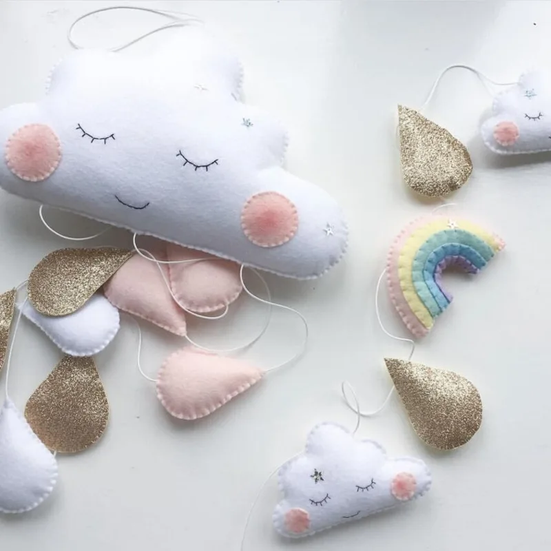 Decoration Child Tent Flaky Clouds Felt Raindrop Pendant Toys For Children House Girl Baby Room Accessories Decor Multicolor
Decoration Child Tent Flaky Clouds Felt Raindrop Pendant Toys For Children House Girl Baby Room Accessories Decor Multicolor