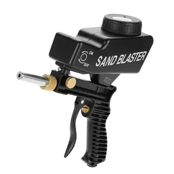 Gravity Feed Portable Pneumatic Abrasive Sandblasters Sandblasting Gun for Removing Spot Rust Black/Blue Color car care
Gravity Feed Portable Pneumatic Abrasive Sandblasters Sandblasting Gun for Removing Spot Rust Black/Blue Color car care