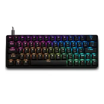 Mechanical Gaming Keyboard Geek GK64 64 Key Gateron Switch Hot Swappable CIY Switch RGB Backlit for Win XP/7/8/10 For Mac OS
Mechanical Gaming Keyboard Geek GK64 64 Key Gateron Switch Hot Swappable CIY Switch RGB Backlit for Win XP/7/8/10 For Mac OS