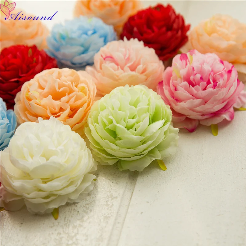 6pcs Artificial Silk Peony Flower Head For Wedding Decoration DIY Flower Wall Women&Girl Headwear Corsage Supplies Flori
6pcs Artificial Silk Peony Flower Head For Wedding Decoration DIY Flower Wall Women&Girl Headwear Corsage Supplies Flori