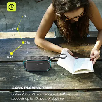 Outdoor Wireless Speakers Bluetooth Subwoofer Portable Rugged Case Ipx7 Waterproof Bicycle Cycling Speaker Enhanced Bass Sound
Outdoor Wireless Speakers Bluetooth Subwoofer Portable Rugged Case Ipx7 Waterproof Bicycle Cycling Speaker Enhanced Bass Sound