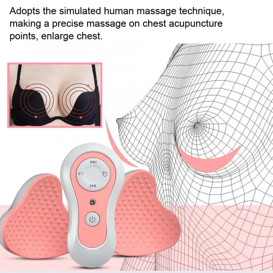 Magnet Breast Enhancer Electric Chest Enlargement Massager Anti-Chest Sagging Device Breast Acupressure Massage
Magnet Breast Enhancer Electric Chest Enlargement Massager Anti-Chest Sagging Device Breast Acupressure Massage