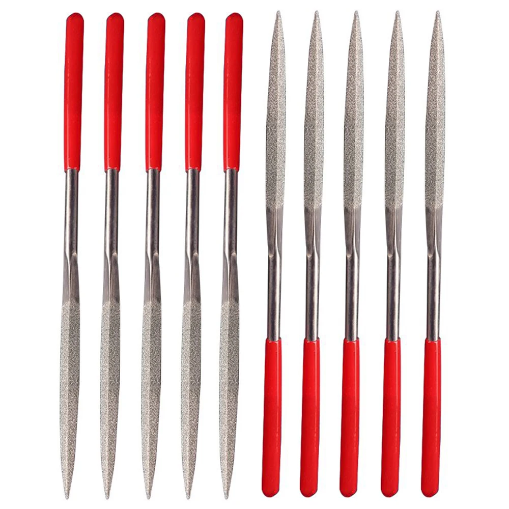 Shina 10pcs 5x180mm Round Diamond Grit File Set Sharpening For Wood Metal Plastic
Shina 10pcs 5x180mm Round Diamond Grit File Set Sharpening For Wood Metal Plastic