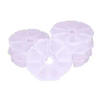 20 Sets 8 Compartments Round Storage Box Bead Organizer Display Containers, 105x105x28mm
20 Sets 8 Compartments Round Storage Box Bead Organizer Display Containers, 105x105x28mm