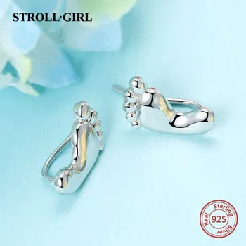 2018 hot sale Strollgirl genuine 925 sterling silver footprint earrings push-back diy fashion jewelry making for women&girl gift
2018 hot sale Strollgirl genuine 925 sterling silver footprint earrings push-back diy fashion jewelry making for women&girl gift