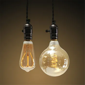 CLAITE ST64 G125 Energy Savings E27 6W Dimmable Warm White Soft Filament LED Light Bulb for Holiday AC220V High Light Output
CLAITE ST64 G125 Energy Savings E27 6W Dimmable Warm White Soft Filament LED Light Bulb for Holiday AC220V High Light Output