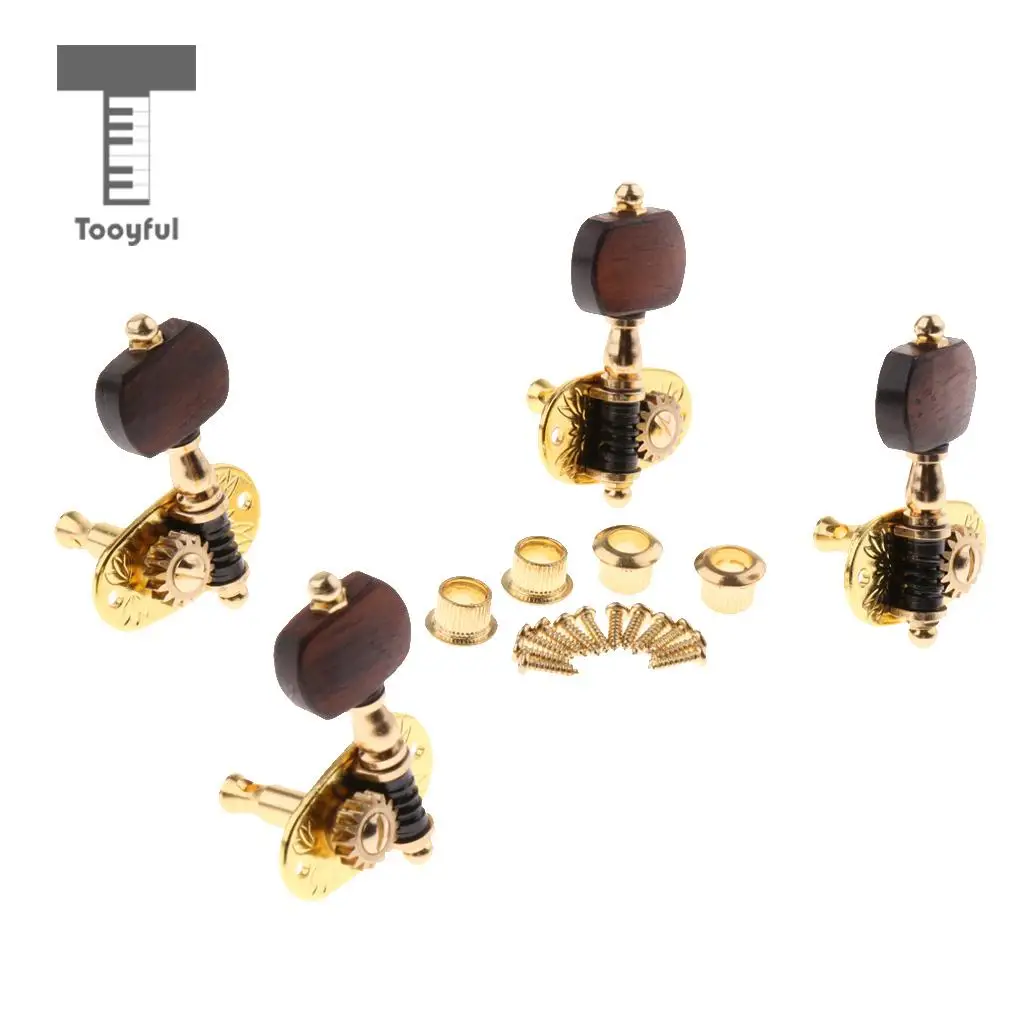 2R2L Exquisite Advanced Guitar Tuning Pegs Keys Rosewood Machine Head for Ukulele Uke 4 String Mini Guitar
2R2L Exquisite Advanced Guitar Tuning Pegs Keys Rosewood Machine Head for Ukulele Uke 4 String Mini Guitar