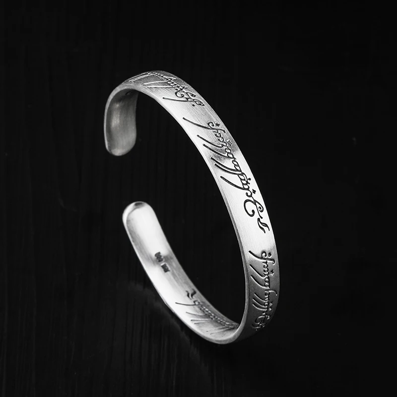 New Arrival 8mm Width Unisex 999 Sterling Silver Open Bangle Bracelets Brushed Finishing Adjustable Size Unit Weight 33.7g
New Arrival 8mm Width Unisex 999 Sterling Silver Open Bangle Bracelets Brushed Finishing Adjustable Size Unit Weight 33.7g