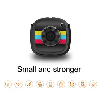 Wearable Body Camera Full-Featured Wireless WIFI Camcorder Timing Photo Wifi Remote Control AP P2P IP CMOS Body Camera Colorful
Wearable Body Camera Full-Featured Wireless WIFI Camcorder Timing Photo Wifi Remote Control AP P2P IP CMOS Body Camera Colorful