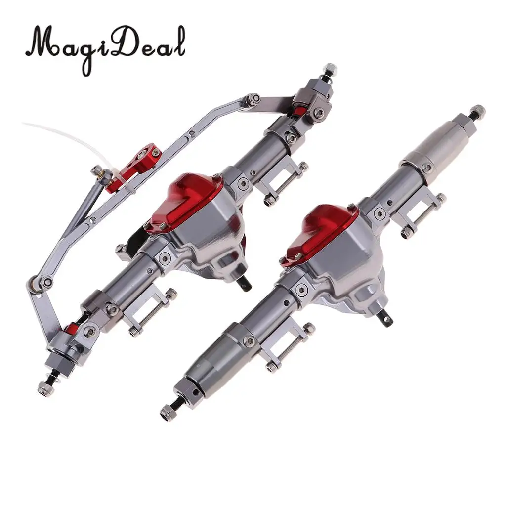 1/10 RC Car Metal Front Rear Bridge Axle for Axial SCX10 D90 RC Crawler
1/10 RC Car Metal Front Rear Bridge Axle for Axial SCX10 D90 RC Crawler