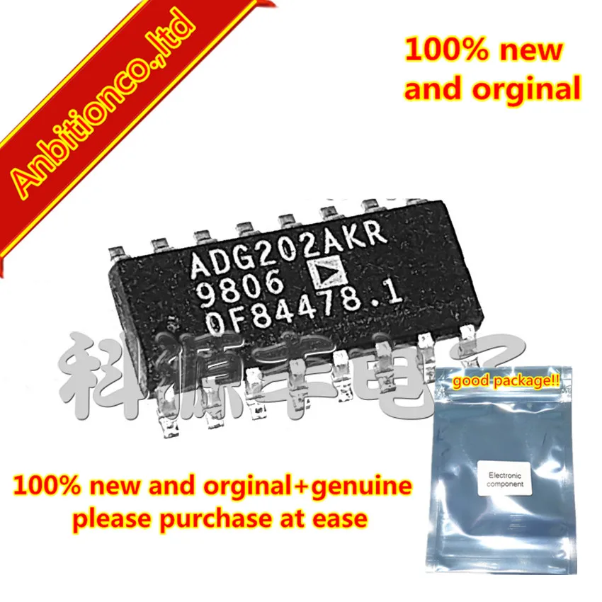 10 шт. 100% новый и оригинальный ADG202AKRZ-REEL7 ADG202AKR SOP16 в наличии на складе
10 шт. 100% новый и оригинальный ADG202AKRZ-REEL7 ADG202AKR SOP16 в наличии на складе