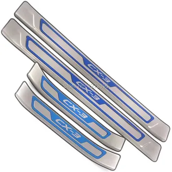 For 2015 2016 2017 2018 Mazda CX-3 CX3 CX 3 Stainless Door Sill Scuff Plate Guard Pedal Protectors Trim Car Styling Accessories
For 2015 2016 2017 2018 Mazda CX-3 CX3 CX 3 Stainless Door Sill Scuff Plate Guard Pedal Protectors Trim Car Styling Accessories