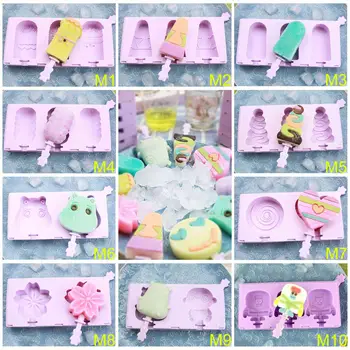 Kinds Silicone Ice Pop Mold Frozen Lolly Baking Maker Mould With Popsicle Sticks
Kinds Silicone Ice Pop Mold Frozen Lolly Baking Maker Mould With Popsicle Sticks