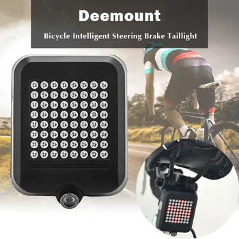 Deemount Bicycle Taillight Automatic Direction Indicator USB Charging Intelligent MTB Bike Steering Brake Safety Warning Light
Deemount Bicycle Taillight Automatic Direction Indicator USB Charging Intelligent MTB Bike Steering Brake Safety Warning Light