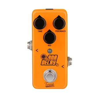 Twinote Guitar Effects Pedal Analog Digital Delay Low Noise Delay Circuit 800ms Delay Time True Bypass Guitar Accessories TDL-1
Twinote Guitar Effects Pedal Analog Digital Delay Low Noise Delay Circuit 800ms Delay Time True Bypass Guitar Accessories TDL-1