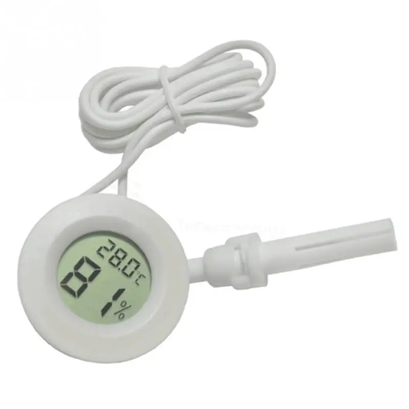 mini Humidity tester Hygrometer Thermometer Round Temperature meter probe for Aquarium Freezer Refrigerator with line
mini Humidity tester Hygrometer Thermometer Round Temperature meter probe for Aquarium Freezer Refrigerator with line