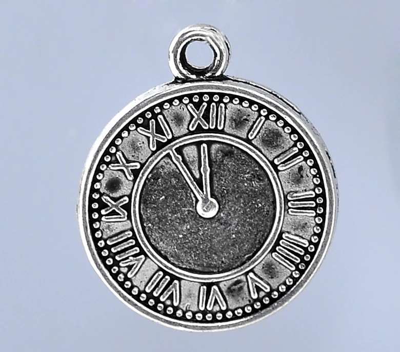 DoreenBeads Charm Pendants Round Clock Antique Silver 22x18mm,30PCs (B22197) yiwu
DoreenBeads Charm Pendants Round Clock Antique Silver 22x18mm,30PCs (B22197) yiwu