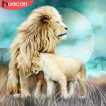 HUACAN Full Square Diamond Painting Lion Animal Diamond Embroidery Sale 5d Diamond Mosaic Rhinestone Picture Art Crafts
HUACAN Full Square Diamond Painting Lion Animal Diamond Embroidery Sale 5d Diamond Mosaic Rhinestone Picture Art Crafts
