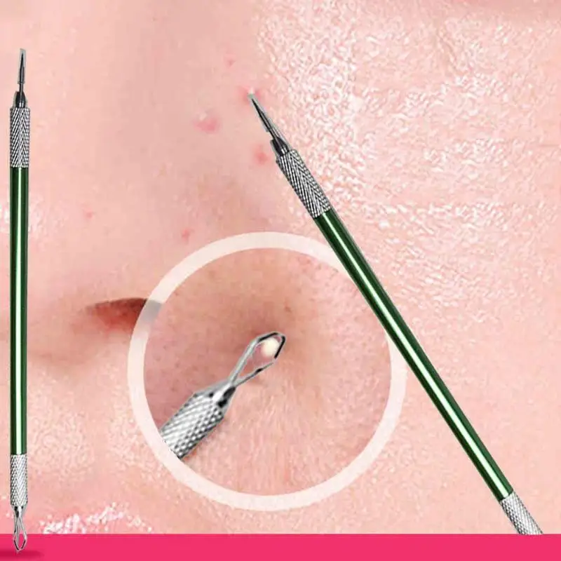 Acne Blackhead Remover Facial Pimple Needle Stainless Steel Cleaning Face Skin Care Extractor Tool 2019 facial care tool
Acne Blackhead Remover Facial Pimple Needle Stainless Steel Cleaning Face Skin Care Extractor Tool 2019 facial care tool