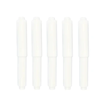 5Pcs Paper Rack Replacement Bathroom Plastic Fit-All White Paper Holder Toilet Paper Roller Rack for Toilet Home Use
5Pcs Paper Rack Replacement Bathroom Plastic Fit-All White Paper Holder Toilet Paper Roller Rack for Toilet Home Use