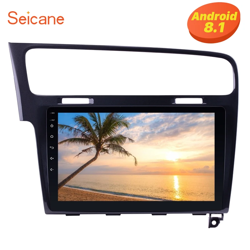 Seicane 10.1" for 2013 2014 2015 VW Golf 7 with WIFI FM Android 8.1 Touchscreen Bluetooth 2 DIN Car Radio GPS Navigation
Seicane 10.1" for 2013 2014 2015 VW Golf 7 with WIFI FM Android 8.1 Touchscreen Bluetooth 2 DIN Car Radio GPS Navigation