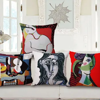 Picasso Artistic Painting Cotton Linen Cushion cover Pillowcase Soft Room Gifts Single Sides Printing
Picasso Artistic Painting Cotton Linen Cushion cover Pillowcase Soft Room Gifts Single Sides Printing