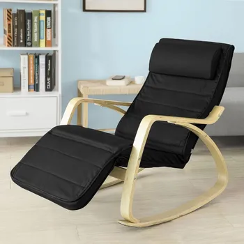 SoBuy FST16-SCH New Comfortable Relax Rocking Chair with Footrest Design Lounge Chair Recliner
SoBuy FST16-SCH New Comfortable Relax Rocking Chair with Footrest Design Lounge Chair Recliner