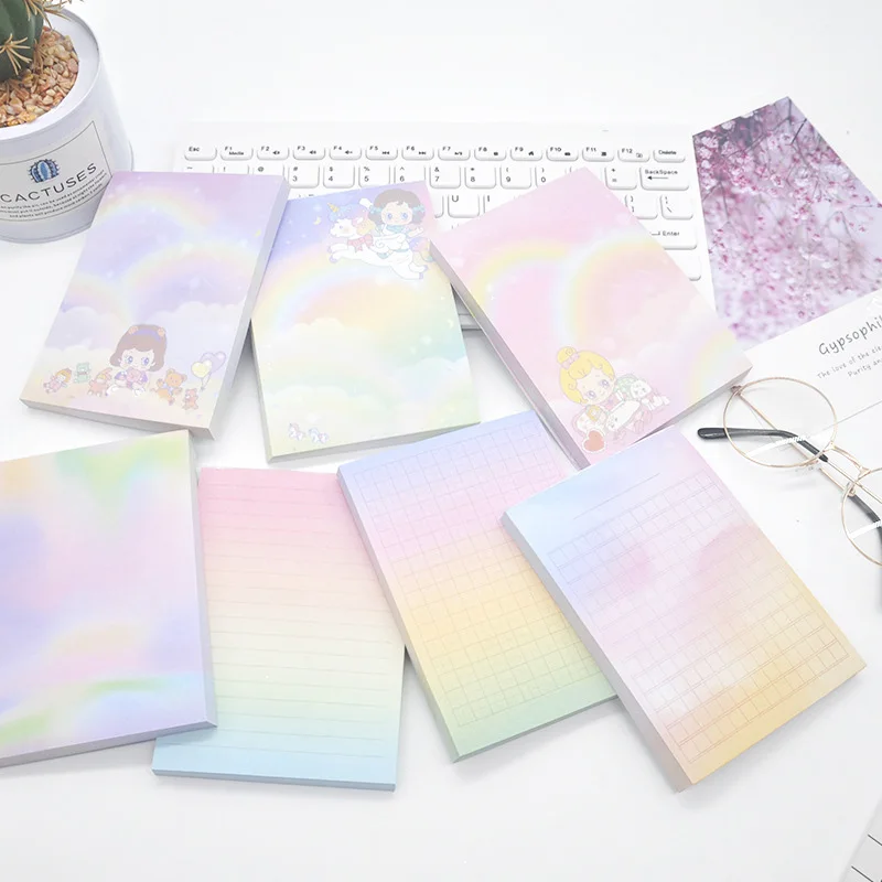 100Sheets Creative Gradient Sketchbook Kawaii Bullet Journal Notebook Cute Unicorn Notebook For Girls Gift Novelty Stationery
100Sheets Creative Gradient Sketchbook Kawaii Bullet Journal Notebook Cute Unicorn Notebook For Girls Gift Novelty Stationery