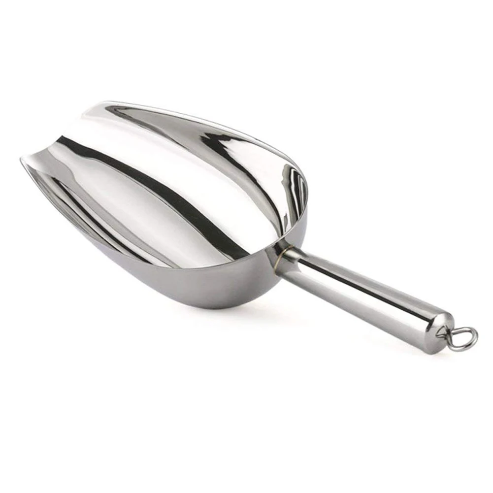 8 Inch Stainless Steel Ice-Cube Scoop For Ice Bucket Multifunctional Bar Tools Tea Coffee Bean Scoop-HOT
8 Inch Stainless Steel Ice-Cube Scoop For Ice Bucket Multifunctional Bar Tools Tea Coffee Bean Scoop-HOT