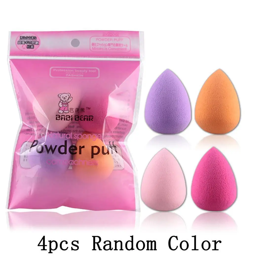 4PCS Pro Makeup Blender Foundation Puff Multi Shape Sponges Water Cosmetic Blender Blending Powder Smooth Make Up Sponge Tools
4PCS Pro Makeup Blender Foundation Puff Multi Shape Sponges Water Cosmetic Blender Blending Powder Smooth Make Up Sponge Tools