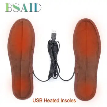 BSAID Electric Heated Insoles Men Women USB Heating Insoles With Data Line Winter Warm Velvet Shoe Insole Foot Pads Warmer New
BSAID Electric Heated Insoles Men Women USB Heating Insoles With Data Line Winter Warm Velvet Shoe Insole Foot Pads Warmer New