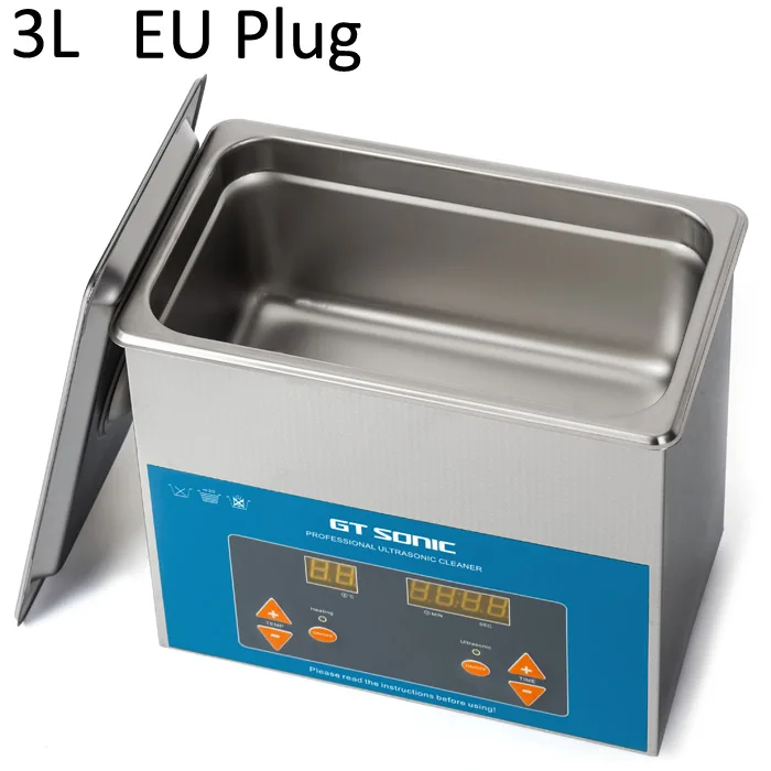 GT Sonic Ultrasonic Cleaner Cleaning Machine Home Mechanical Btah Timer Ultrasound Sterilizer Fruits Lab Lens Dental Glasses
GT Sonic Ultrasonic Cleaner Cleaning Machine Home Mechanical Btah Timer Ultrasound Sterilizer Fruits Lab Lens Dental Glasses