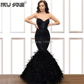 Black Feathers Prom Dresses New Arrival Sexy Mermaid Saudi Arabia Evening Dress Pageant Gowns East Middle African Vestidos Gowns
Black Feathers Prom Dresses New Arrival Sexy Mermaid Saudi Arabia Evening Dress Pageant Gowns East Middle African Vestidos Gowns