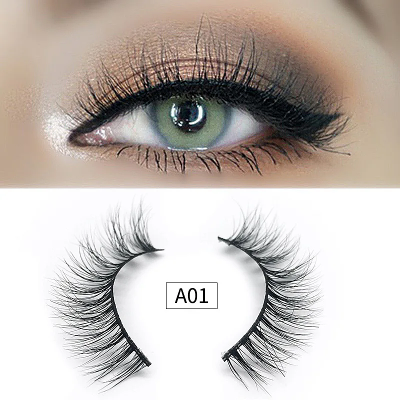3d Mink Hair Natural Long False Eyelashes Handmade Reusable Ightweight Soft Lashes For Beauty Extension Eye Makeup dn*
3d Mink Hair Natural Long False Eyelashes Handmade Reusable Ightweight Soft Lashes For Beauty Extension Eye Makeup dn*