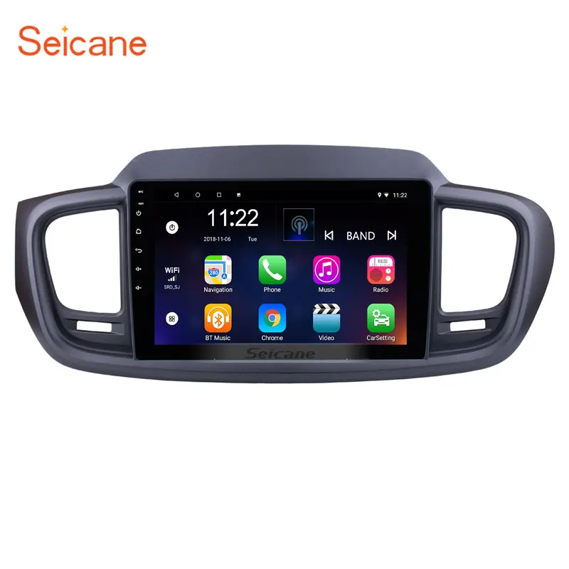 Seicane Car Radio GPS Navigation System For 2015 KIA SORENTO 10.1 inch Android 6.0/7.1/8.1 2Din 1024*600 Video Multimedia Player
Seicane Car Radio GPS Navigation System For 2015 KIA SORENTO 10.1 inch Android 6.0/7.1/8.1 2Din 1024*600 Video Multimedia Player