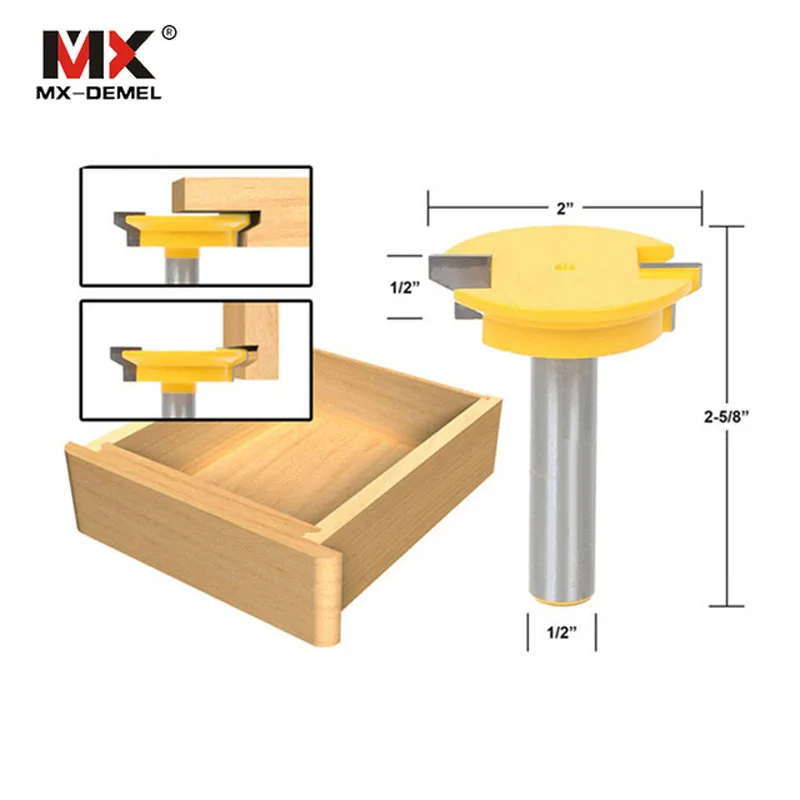 1PC 1/2'' Shank Milling Cutter Straight Rail & Stile Router Bit Woodworking Chisel Tools Power | Инструменты