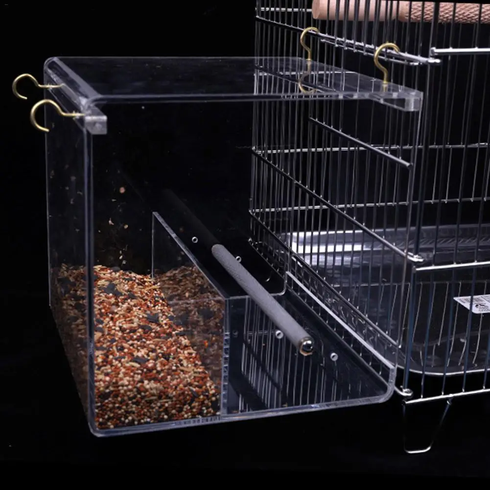 Acrylic Automatic Parrot Bird Feeder No Mess Feeding Device Seed Food Container For Small And Medium Sized Birds S/M/L 20E
Acrylic Automatic Parrot Bird Feeder No Mess Feeding Device Seed Food Container For Small And Medium Sized Birds S/M/L 20E