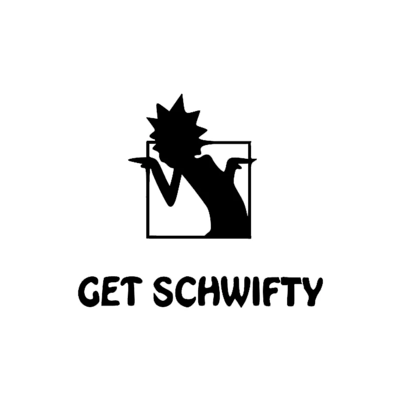 DECAL ADDICTION, INC | Time To Get Schwifty Rick And Morty Cartoon WHITE Vinyl Car/Laptop/Window/Wall Decal
DECAL ADDICTION, INC | Time To Get Schwifty Rick And Morty Cartoon WHITE Vinyl Car/Laptop/Window/Wall Decal