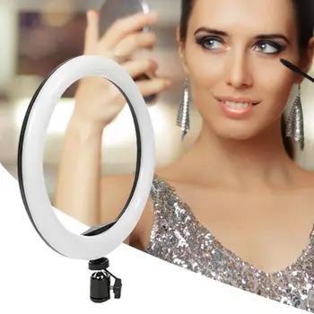Photography LED Selfie Ring Light Dimmable 10 inches LED SMD Ring Light with Extended Phone Holder For iPhone Makeup Video Live
Photography LED Selfie Ring Light Dimmable 10 inches LED SMD Ring Light with Extended Phone Holder For iPhone Makeup Video Live
