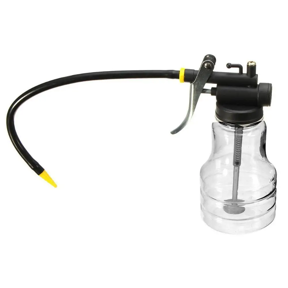 Transparent High Pressure Pump Oiler 250CC Lubrication Oil Can Plastic Machine Oiler Grease 230mm Length Flex
Transparent High Pressure Pump Oiler 250CC Lubrication Oil Can Plastic Machine Oiler Grease 230mm Length Flex