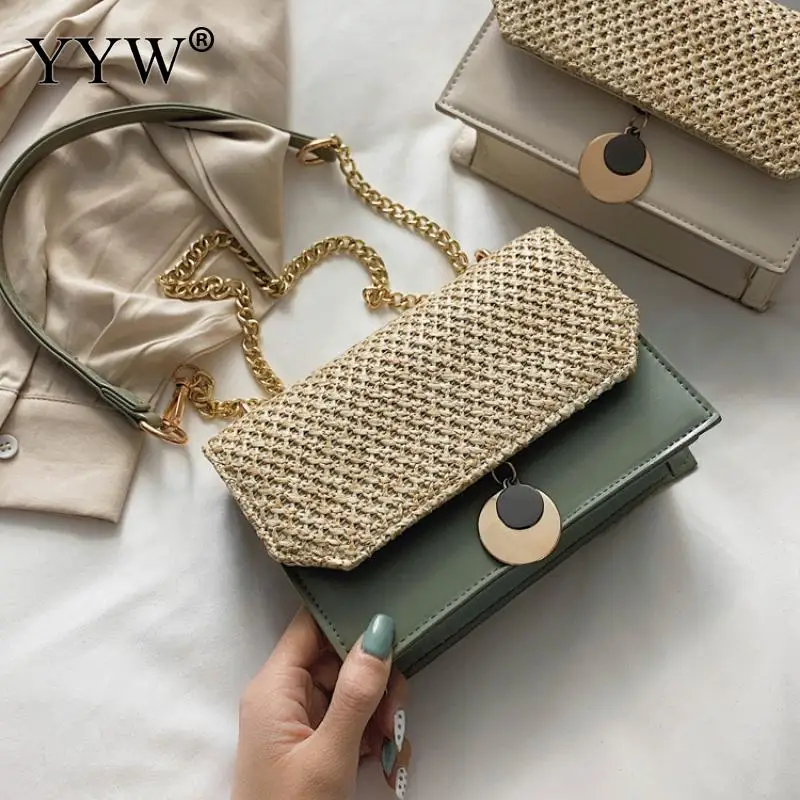 Mini Summer Women Shoulder Bag Hand Made Straw Bags Woven Flap Sweet Simple Rattan Girls Bag Beige Brown Bohemia Style Bag 2019
Mini Summer Women Shoulder Bag Hand Made Straw Bags Woven Flap Sweet Simple Rattan Girls Bag Beige Brown Bohemia Style Bag 2019