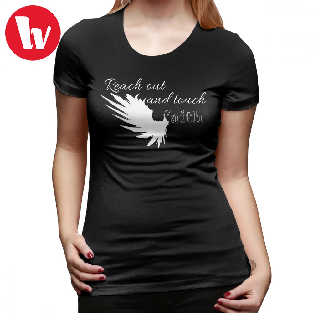 Rock Style T-Shirt Reach Out And Touch Faith White T Shirt O Neck Print Women tshirt Trendy 100 Cotton Ladies Tee Shirt
Rock Style T-Shirt Reach Out And Touch Faith White T Shirt O Neck Print Women tshirt Trendy 100 Cotton Ladies Tee Shirt